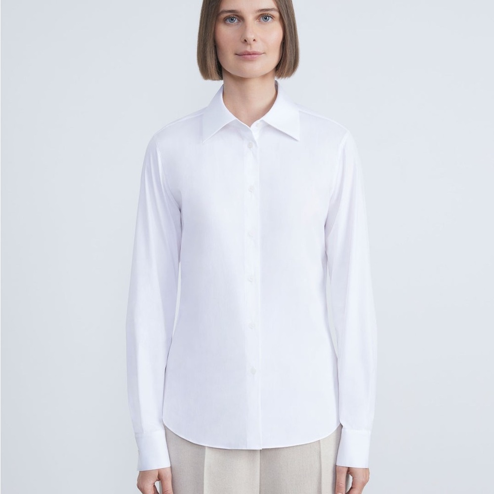 NWT Lafayette 148 button down shirt